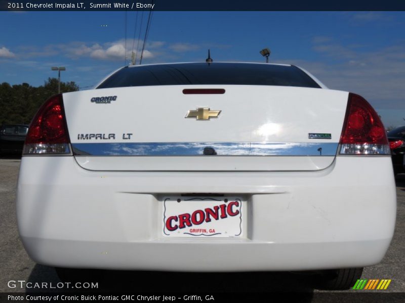 Summit White / Ebony 2011 Chevrolet Impala LT