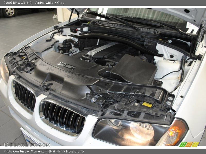 Alpine White / Grey 2006 BMW X3 3.0i