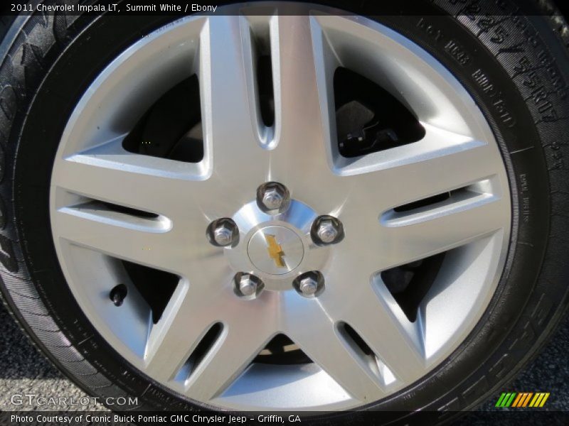 Summit White / Ebony 2011 Chevrolet Impala LT