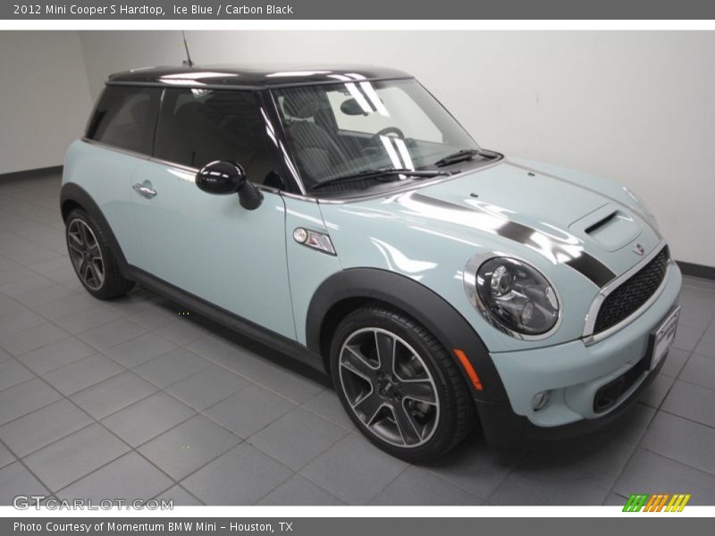 Ice Blue / Carbon Black 2012 Mini Cooper S Hardtop