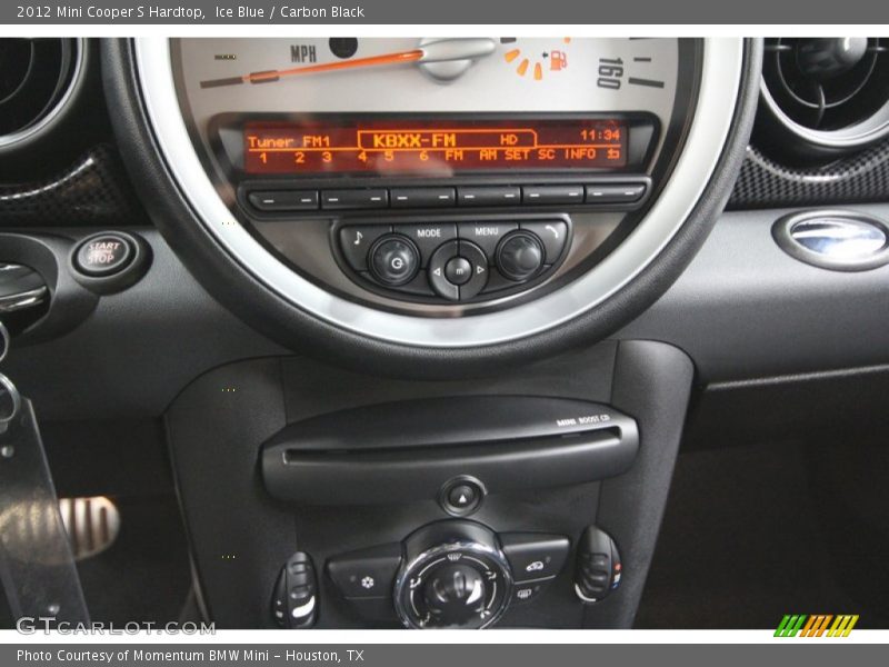 Ice Blue / Carbon Black 2012 Mini Cooper S Hardtop