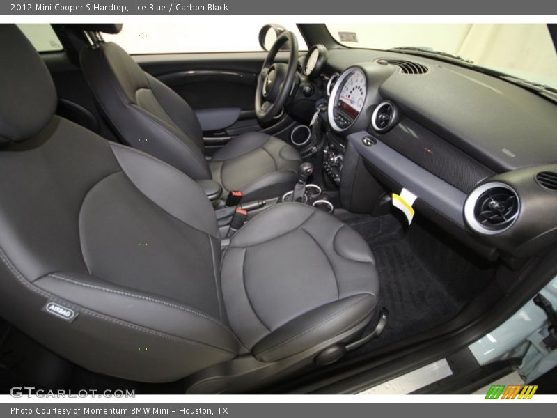 Ice Blue / Carbon Black 2012 Mini Cooper S Hardtop