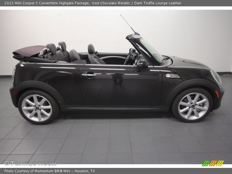  2013 Cooper S Convertible Highgate Package Iced Chocolate Metallic
