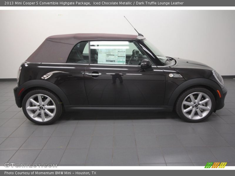  2013 Cooper S Convertible Highgate Package Iced Chocolate Metallic