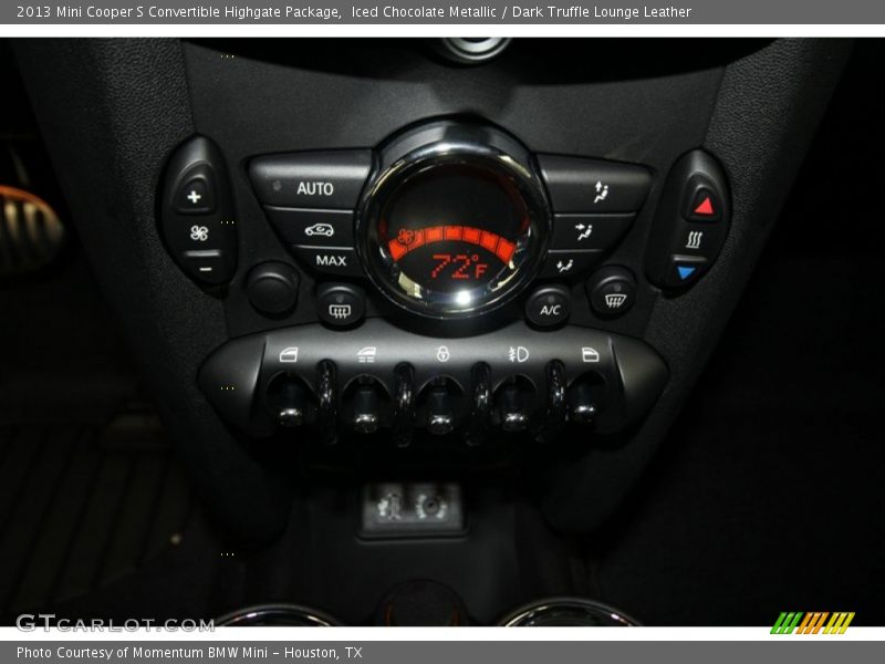 Iced Chocolate Metallic / Dark Truffle Lounge Leather 2013 Mini Cooper S Convertible Highgate Package