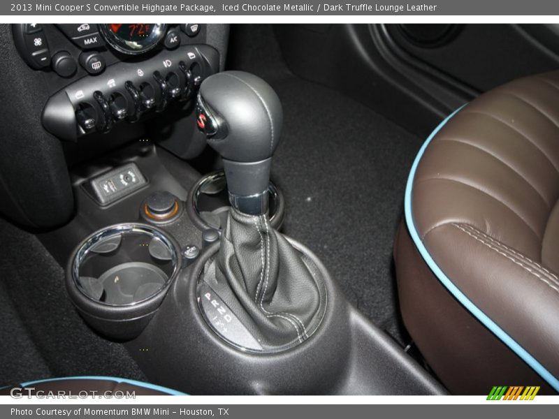  2013 Cooper S Convertible Highgate Package 6 Speed Steptronic Automatic Shifter