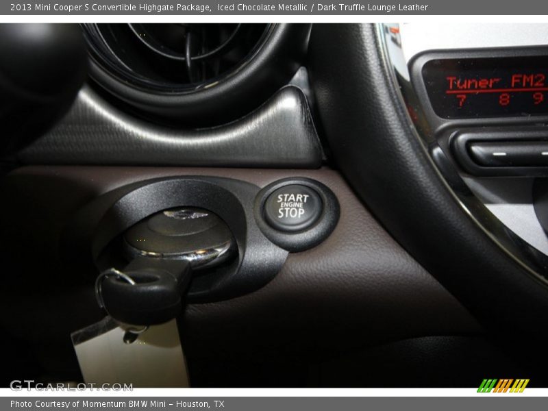Iced Chocolate Metallic / Dark Truffle Lounge Leather 2013 Mini Cooper S Convertible Highgate Package