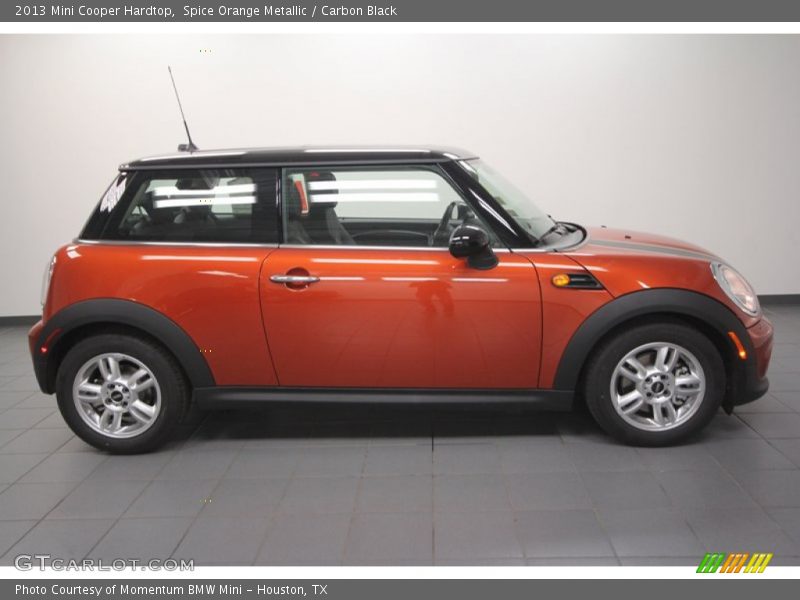 Spice Orange Metallic / Carbon Black 2013 Mini Cooper Hardtop