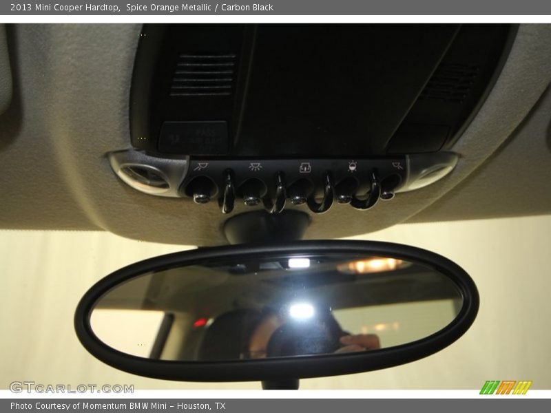 Spice Orange Metallic / Carbon Black 2013 Mini Cooper Hardtop