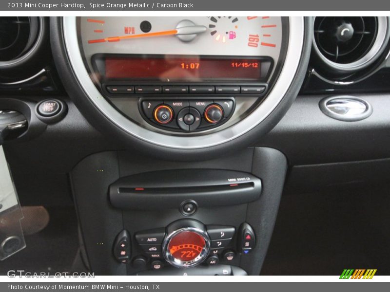 Spice Orange Metallic / Carbon Black 2013 Mini Cooper Hardtop