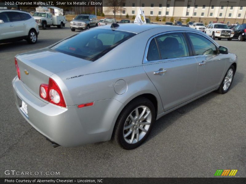 Silver Ice Metallic / Ebony 2012 Chevrolet Malibu LTZ