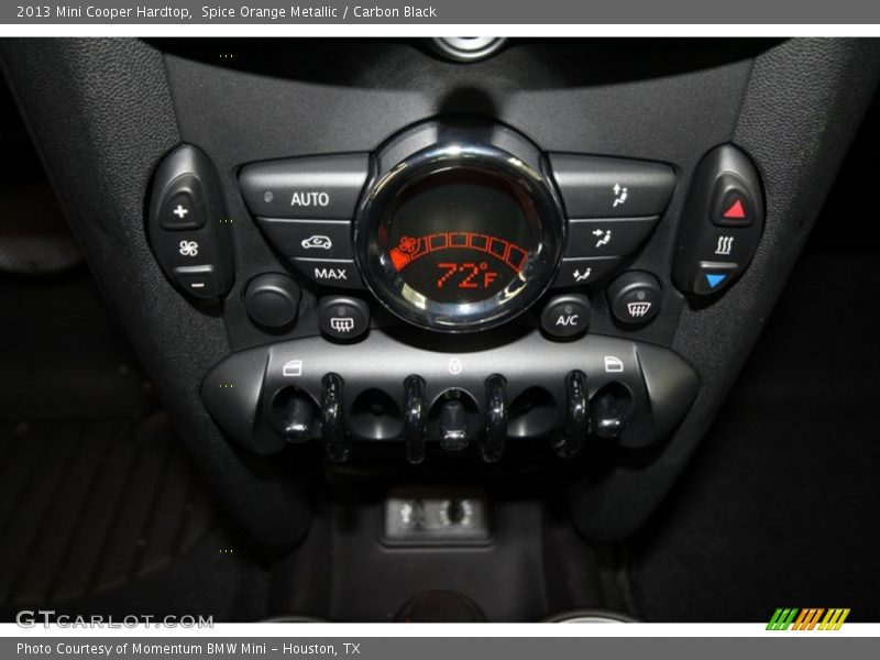 Spice Orange Metallic / Carbon Black 2013 Mini Cooper Hardtop