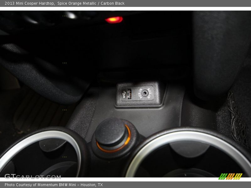 Spice Orange Metallic / Carbon Black 2013 Mini Cooper Hardtop
