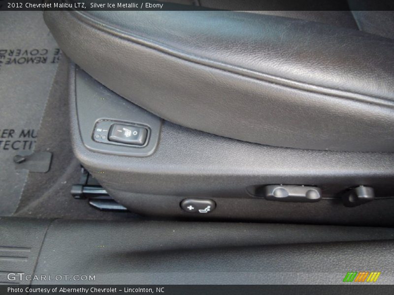 Silver Ice Metallic / Ebony 2012 Chevrolet Malibu LTZ