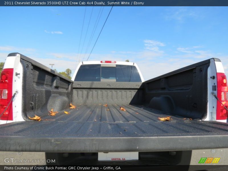 Summit White / Ebony 2011 Chevrolet Silverado 3500HD LTZ Crew Cab 4x4 Dually
