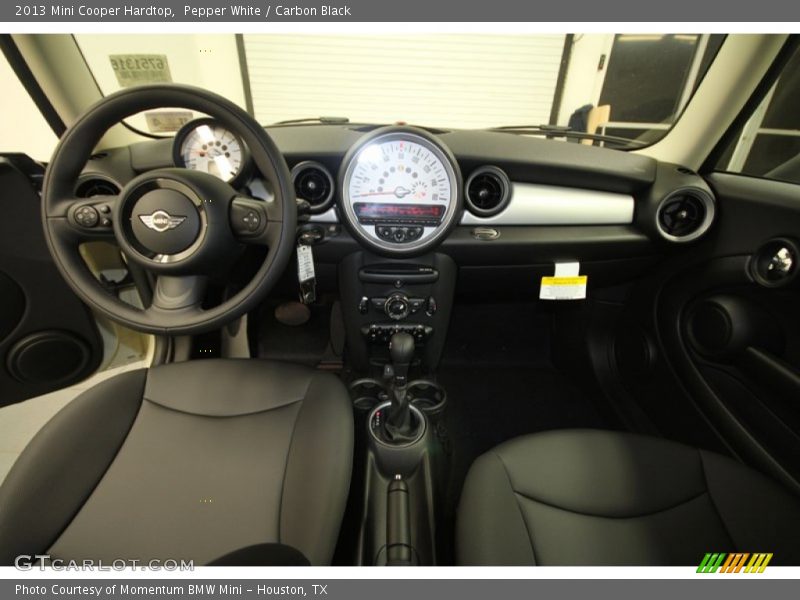 Pepper White / Carbon Black 2013 Mini Cooper Hardtop