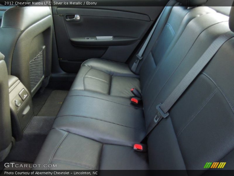 Silver Ice Metallic / Ebony 2012 Chevrolet Malibu LTZ