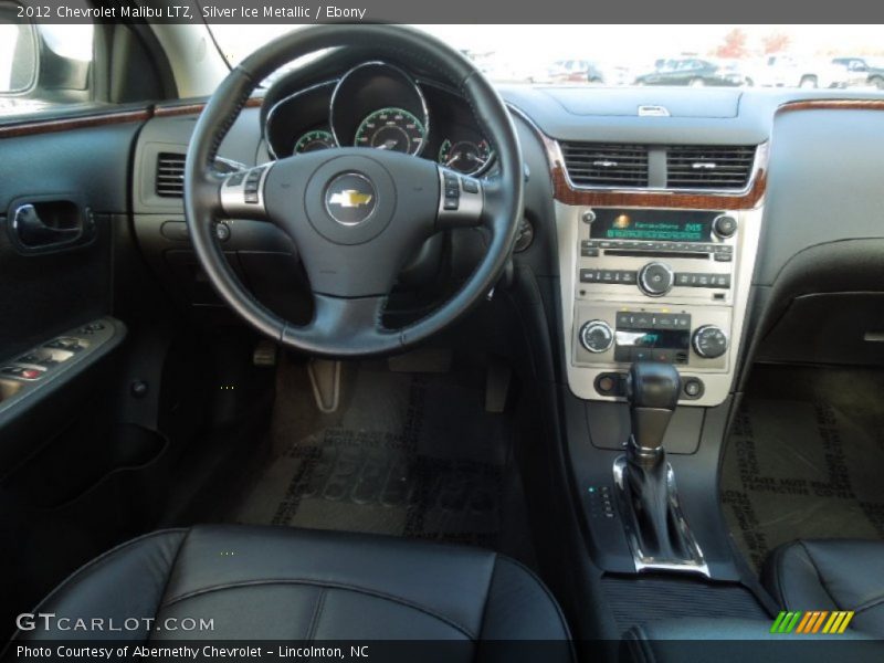 Silver Ice Metallic / Ebony 2012 Chevrolet Malibu LTZ