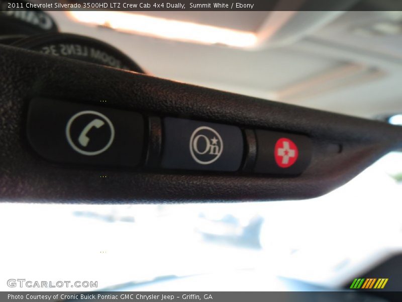 Summit White / Ebony 2011 Chevrolet Silverado 3500HD LTZ Crew Cab 4x4 Dually