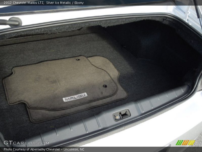 Silver Ice Metallic / Ebony 2012 Chevrolet Malibu LTZ