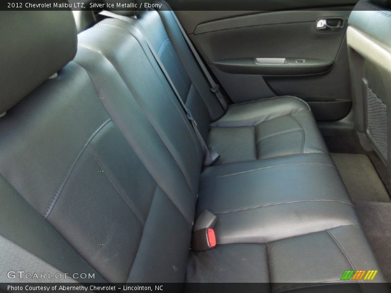 Silver Ice Metallic / Ebony 2012 Chevrolet Malibu LTZ