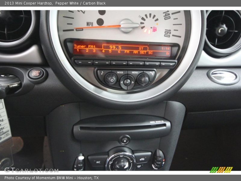Pepper White / Carbon Black 2013 Mini Cooper Hardtop