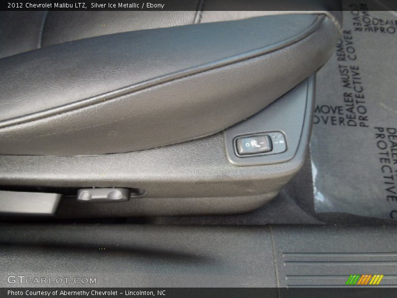 Silver Ice Metallic / Ebony 2012 Chevrolet Malibu LTZ
