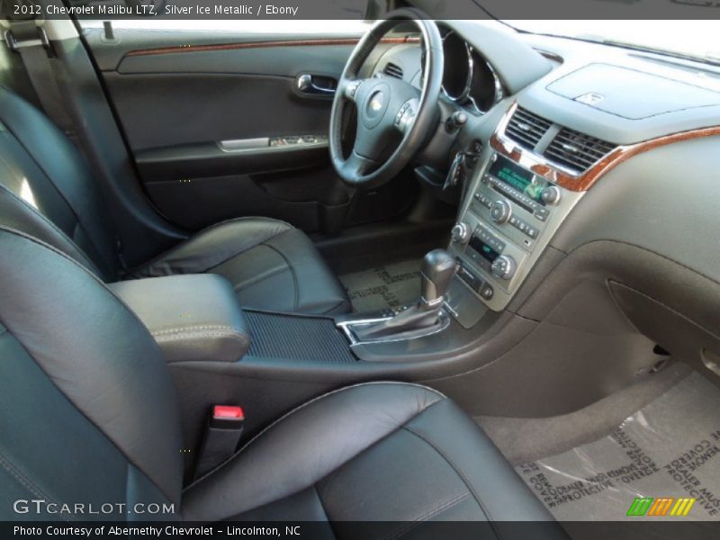 Silver Ice Metallic / Ebony 2012 Chevrolet Malibu LTZ