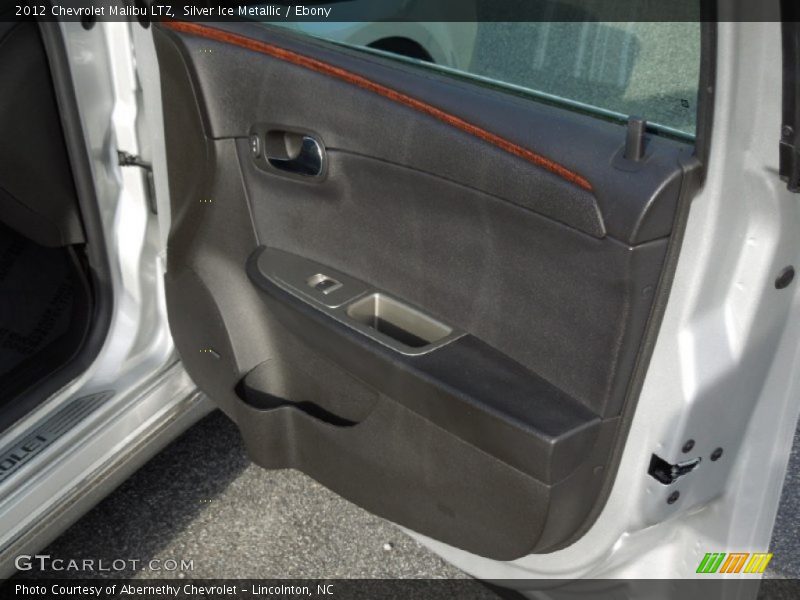 Silver Ice Metallic / Ebony 2012 Chevrolet Malibu LTZ