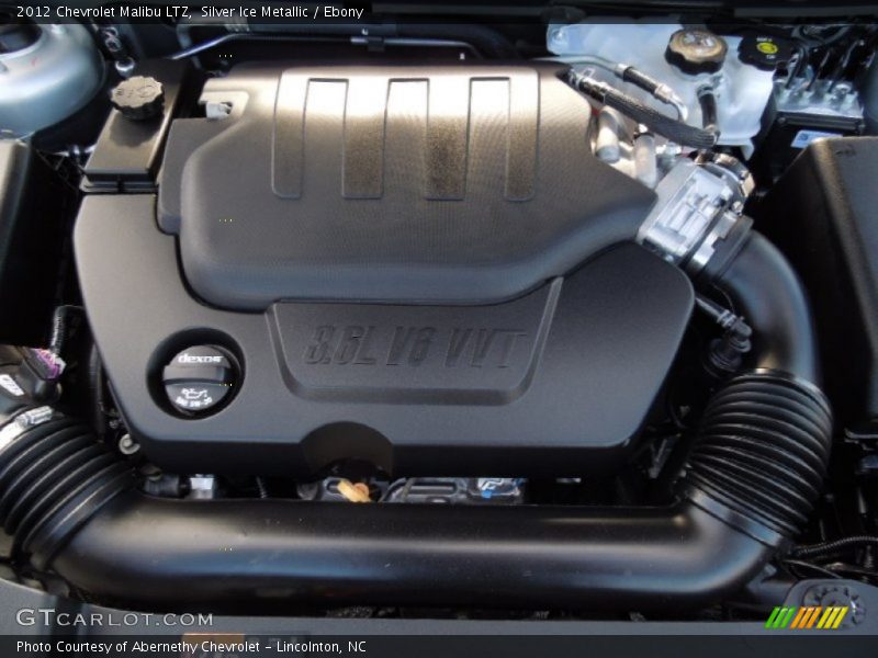 Silver Ice Metallic / Ebony 2012 Chevrolet Malibu LTZ