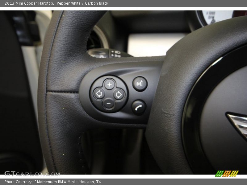 Pepper White / Carbon Black 2013 Mini Cooper Hardtop