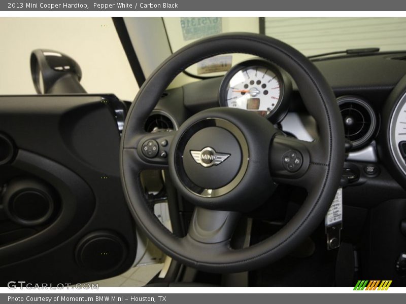 Pepper White / Carbon Black 2013 Mini Cooper Hardtop