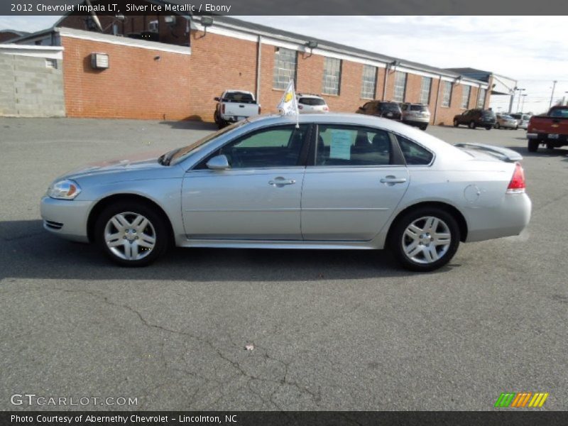 Silver Ice Metallic / Ebony 2012 Chevrolet Impala LT
