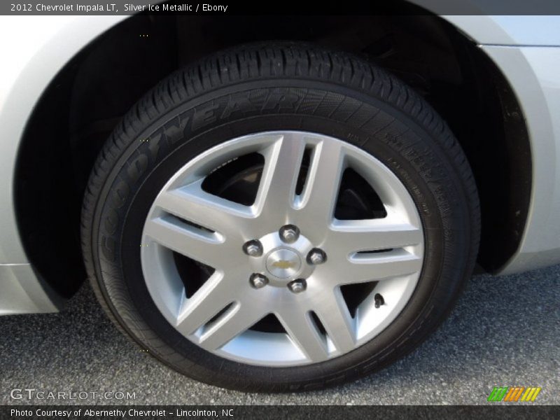 Silver Ice Metallic / Ebony 2012 Chevrolet Impala LT