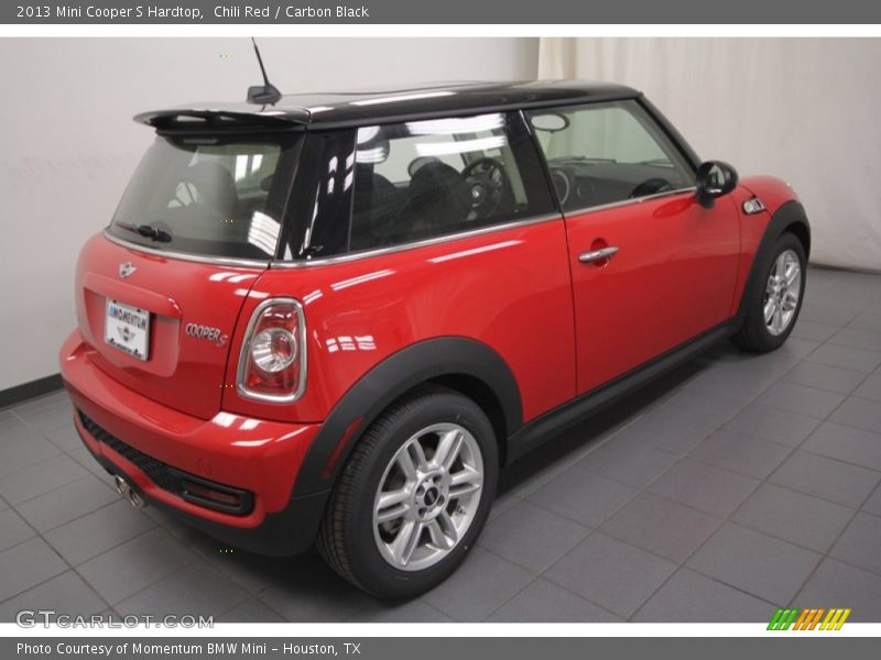 Chili Red / Carbon Black 2013 Mini Cooper S Hardtop