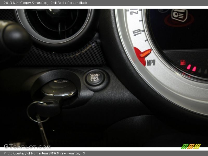 Chili Red / Carbon Black 2013 Mini Cooper S Hardtop