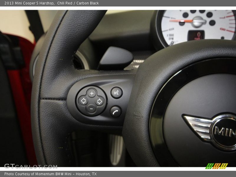 Chili Red / Carbon Black 2013 Mini Cooper S Hardtop