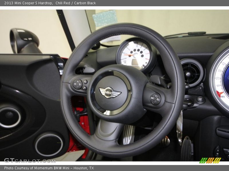 Chili Red / Carbon Black 2013 Mini Cooper S Hardtop