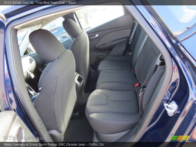 True Blue Pearl Coat / Black 2013 Dodge Dart SE