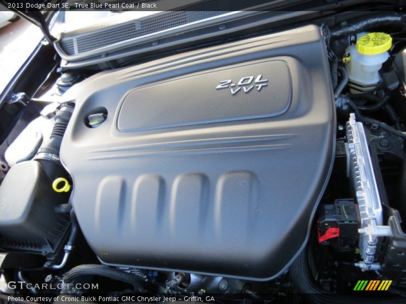 True Blue Pearl Coat / Black 2013 Dodge Dart SE