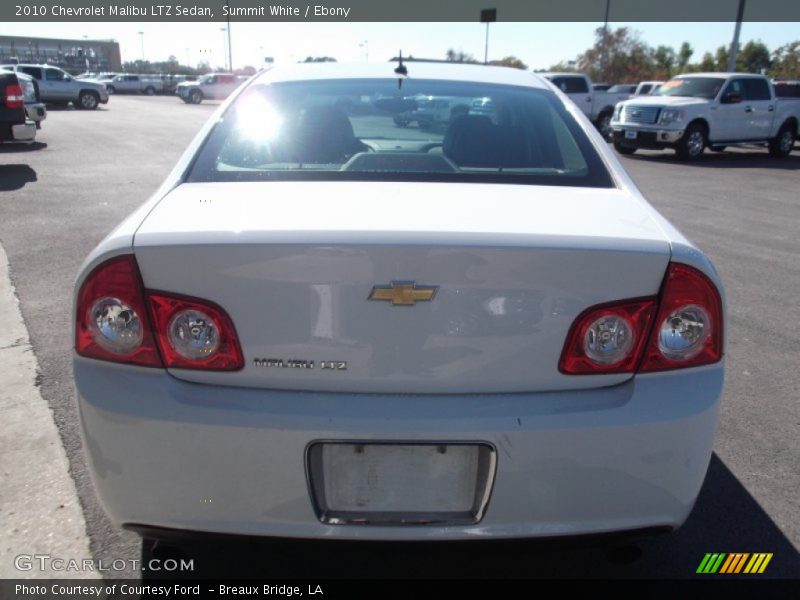 Summit White / Ebony 2010 Chevrolet Malibu LTZ Sedan
