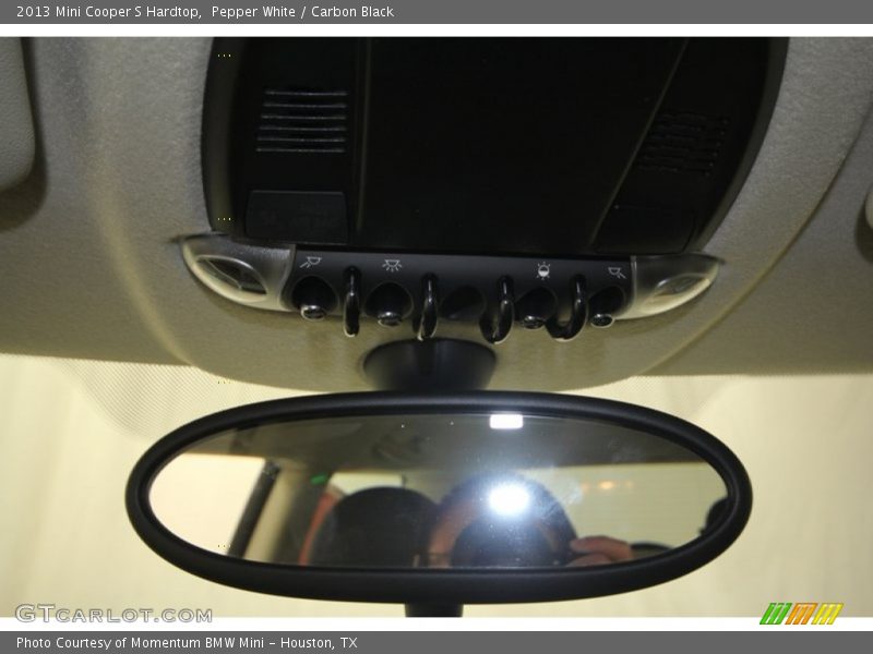 Pepper White / Carbon Black 2013 Mini Cooper S Hardtop