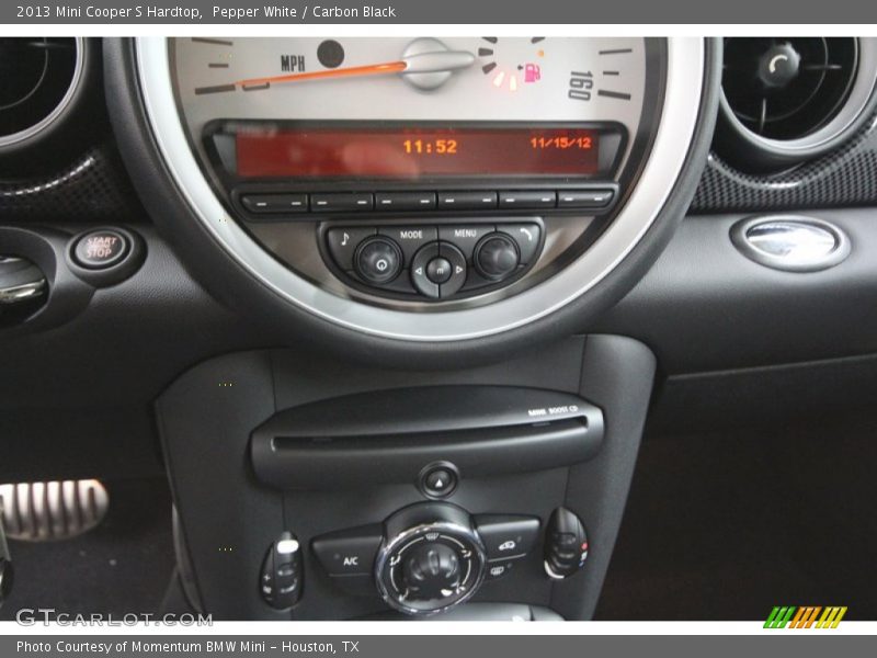 Pepper White / Carbon Black 2013 Mini Cooper S Hardtop