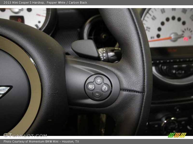 Pepper White / Carbon Black 2013 Mini Cooper S Hardtop