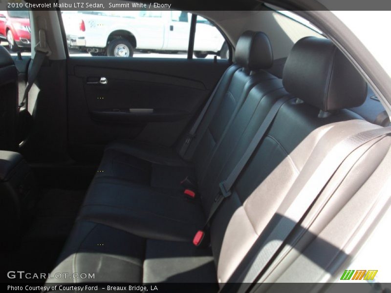 Summit White / Ebony 2010 Chevrolet Malibu LTZ Sedan