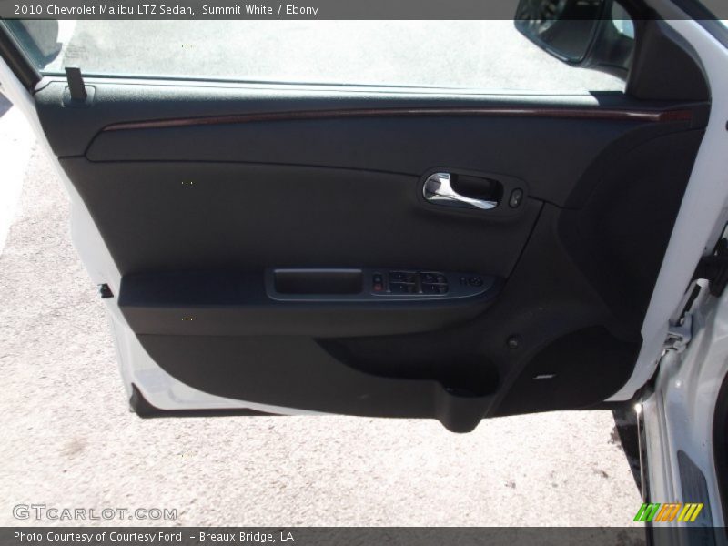 Summit White / Ebony 2010 Chevrolet Malibu LTZ Sedan