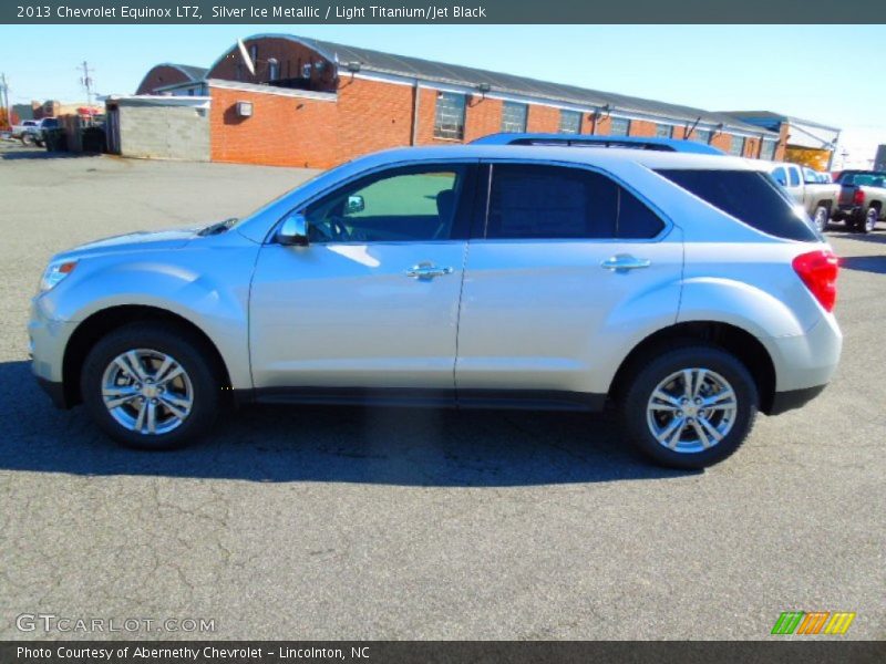 Silver Ice Metallic / Light Titanium/Jet Black 2013 Chevrolet Equinox LTZ