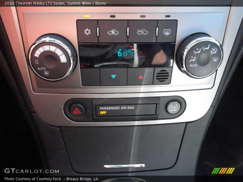 Summit White / Ebony 2010 Chevrolet Malibu LTZ Sedan