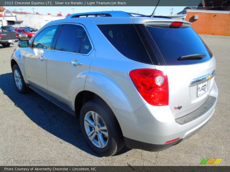 Silver Ice Metallic / Light Titanium/Jet Black 2013 Chevrolet Equinox LTZ