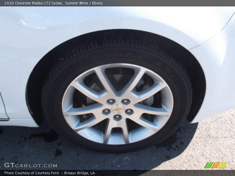 Summit White / Ebony 2010 Chevrolet Malibu LTZ Sedan